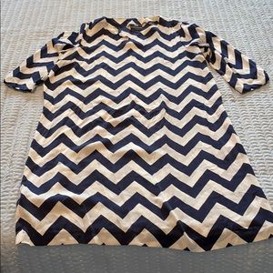 Maternity chevron dress